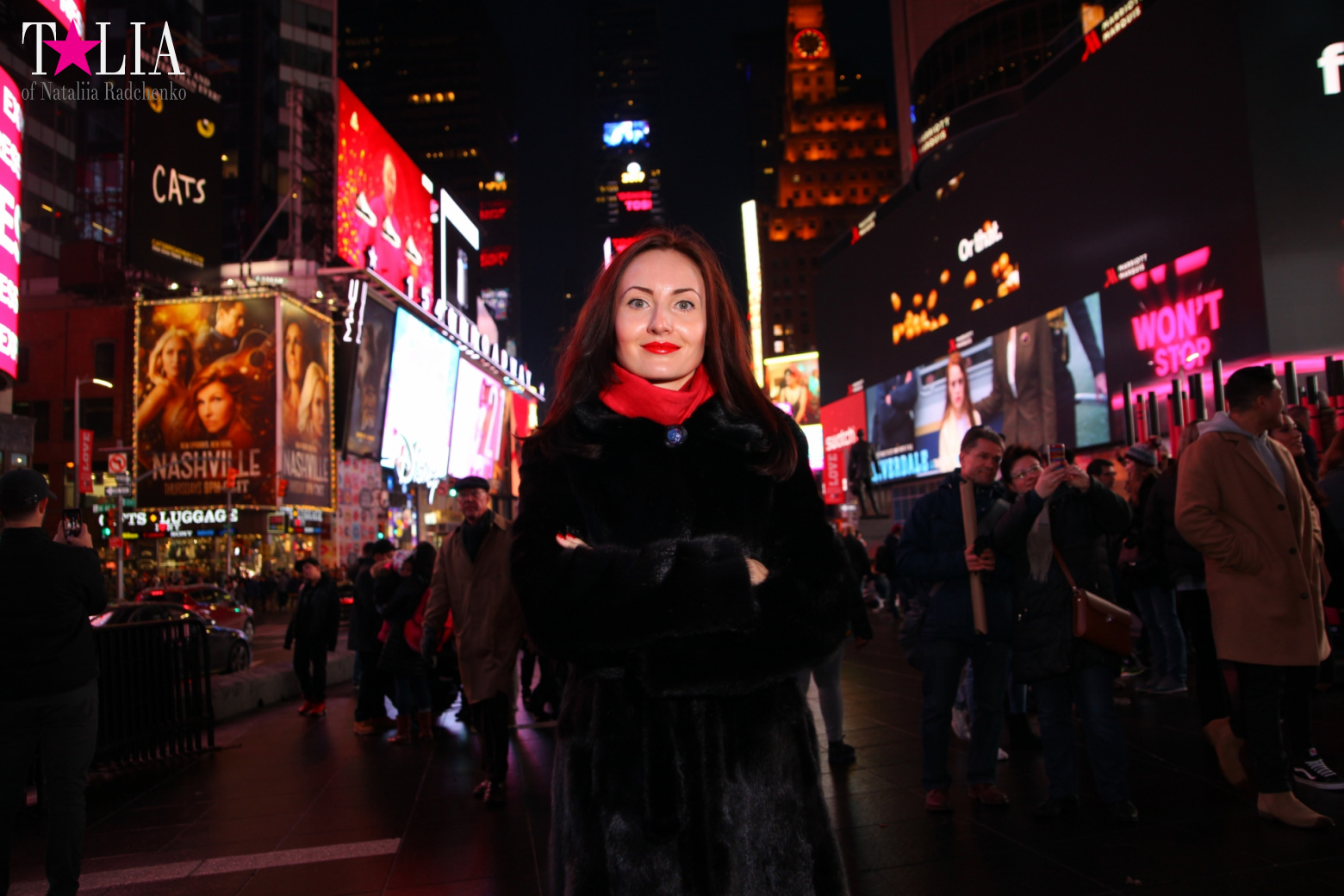 The Heart Sculpture for Valentine's Day and the Red Stairs Duffy in Times Square